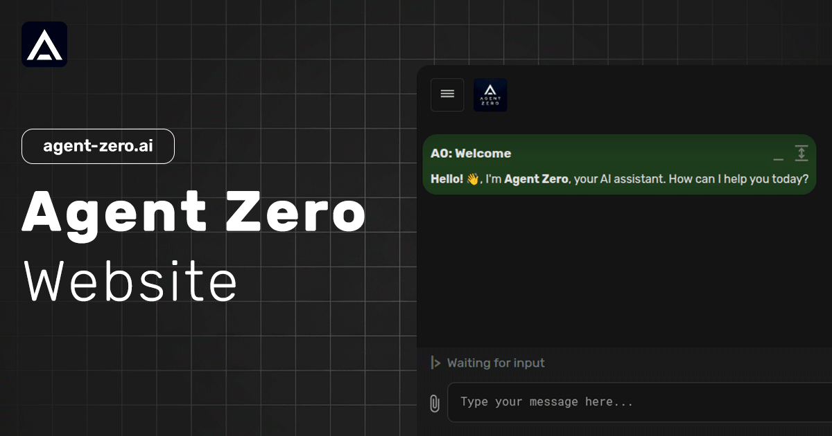 Agent Zero AI Tool Logo