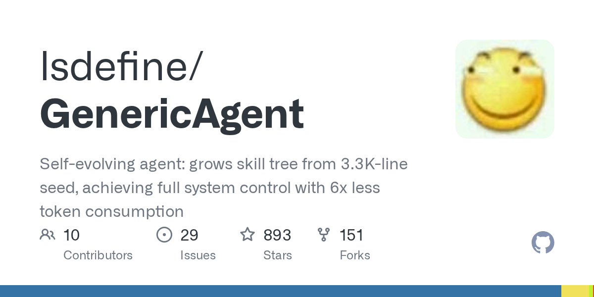 GenericAgent AI Tool Logo